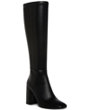 Madden Girl Winsloww Womens Zipper Tall Knee-high Boots In Black Smooth