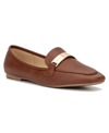 New York And Company Women's Harleigh Loafers Women's Shoes In Cognac