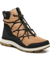 Ryka Women's Brae Cold Weather Boots Women's Shoes In Black/doe Brown Fabric