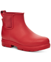 Ugg Women's Droplet Lug-sole Waterproof Rain Boots In Samba Red