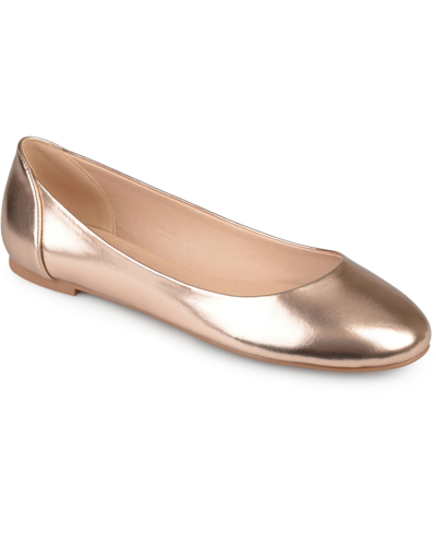 JOURNEE COLLECTION WOMEN'S COMFORT BALLET KAVN FLATS