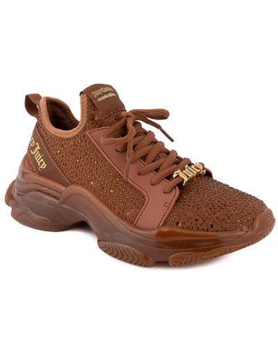 Juicy Couture Women's Adana Lace-up Sneakers In Brown