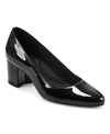 Easy Spirit Women's Eflex Cosma Slip-on Block Heel Dress Pumps In Black Patent