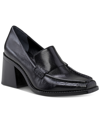 Vince Camuto Women's Segellis Block-heel Tailored Loafers In Black
