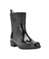 Tommy Hilfiger Crest Rain Boot In Black