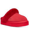 Ugg Disquette Slip-on Flats In Samba Red