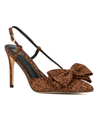 New York And Company Women's Georgina Heel Sandals Women's Shoes In Brown