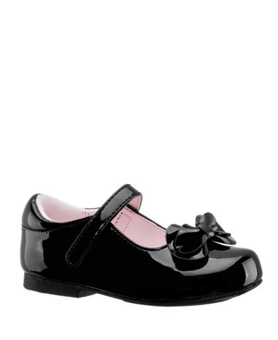 Nina Little Girls Dress Shoes In Black Patent