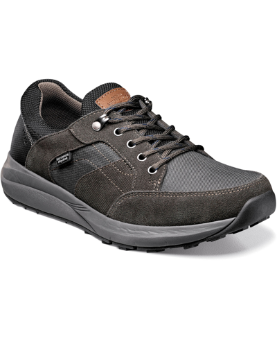 Nunn Bush Men's Excursion Lite Moc Toe Oxfords Men's Shoes In Dark Gray Multi