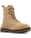 Sorel Men's Hi-line™ Lace Waterproof Leather Ankle Boots In Canoe/major