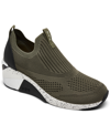 Skechers Mark Nason Los Angeles - Women's The Wedge - Etty Casual Sneakers From Finish Line In Olive