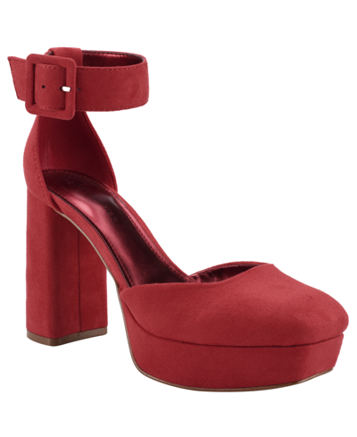 Marc Fisher Naina2 Womens Faux Suede Pumps In Multi