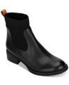 Gentle Souls By Kenneth Cole Women's Best Chelsea Booties In Black Leather