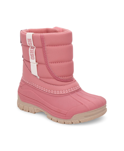 Oshkosh B'gosh Little Girls Splash Boots In Pink