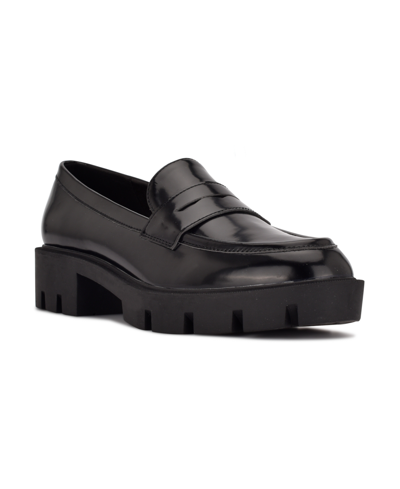 Nine West Women's Maibel Slip-on Loafers In Black