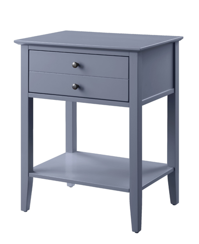 Acme Furniture Grardor Accent Table In Gray