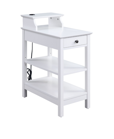 Acme Furniture Slayer Accent Table In White