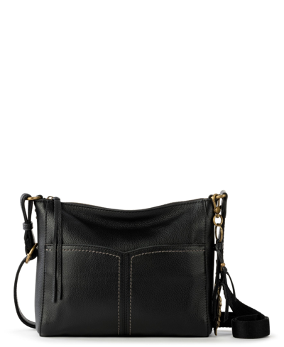 The Sak Women's Alameda Leather Crossbody In Black