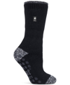 Heat Holders Women's Juniper Crew Slipper Socks In Black