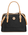 GIANI BERNINI SAFFIANO DOME SATCHEL, CREATED FOR MACY'S