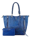 OLD TREND WOMEN'S BARRACUDA HAND PAINTED CLASP CLOSURE TOTE BAG