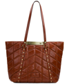 PATRICIA NASH BENVENUTO LEATHER TOTE