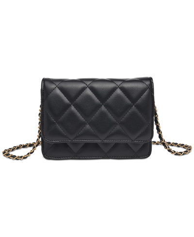Urban Expressions Ciara Quilted Crossbody In Black