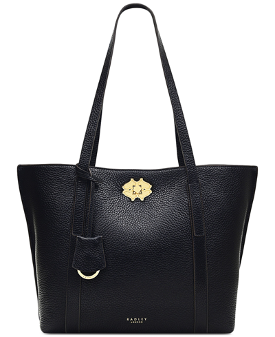 Radley London Sloane Street Zip Top Small Shoulder Bag In Black