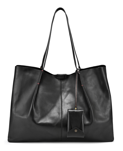 Old Trend Women's Calla Zipper Closure Gold-tone Tote Bag In Black
