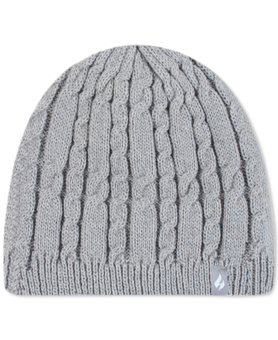 Heat Holders Women's Alesund Cable-knit Hat In Cloud Grey