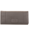 MANCINI WOMEN'S PEBBLED COLLECTION RFID SECURE TRIFOLD WALLET