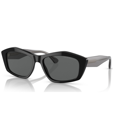 Emporio Armani Women's Sunglasses, Ea418755-x In Shiny Black