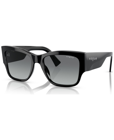 Vogue Women's Sunglasses, Vo5462s54-y In Black