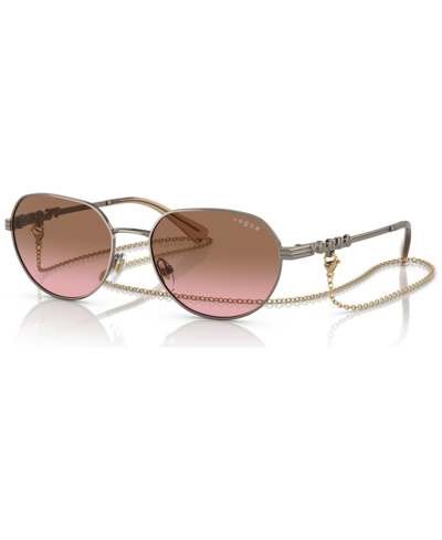 Vogue Women's Sunglasses, Vo4254s53-y In Light Brown