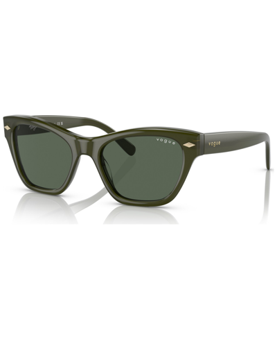 Vogue Women's Sunglasses, Vo5445s51-x In Opal Green