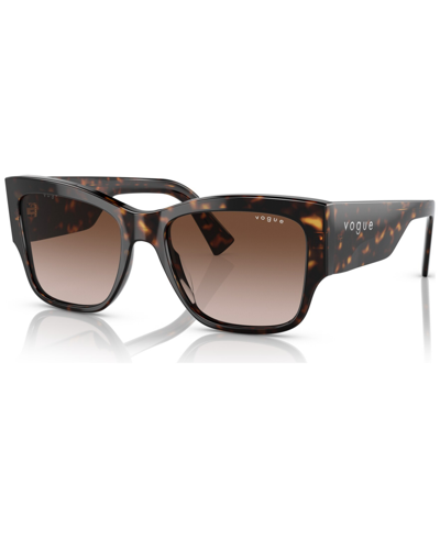 Vogue Women's Sunglasses, Vo5462s In Dark Havana