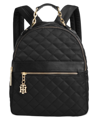 Tommy Hilfiger Charming Tommy Plus Backpack In Black