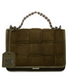 Steve Madden Bmatters Woven Crossbody In Olive