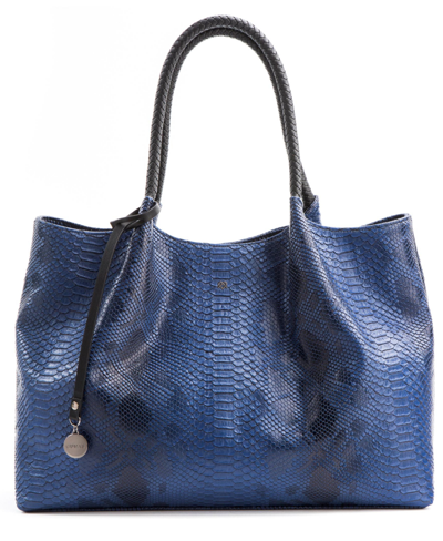 Gunas New York Gunas Naomi Vegan Leather Tote In Navy