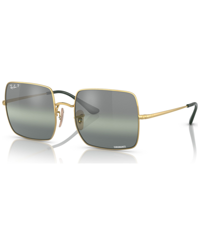 Ray Ban Women's Polarized Sunglasses, Rb197154-zp In Grün