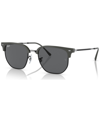 Ray Ban New Clubmaster Rb4416 In Gray On Black