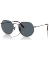 Ray Ban Unisex Jack Titanium Sunglasses, Rb8165 In Gunmetal