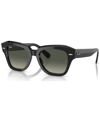 Ray Ban Unisex State Street Sunglasses, Rb2186 In Black