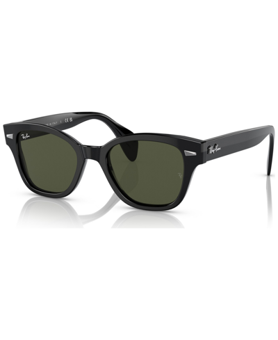 Ray Ban Unisex Low Bridge Fit Sunglasses, Rb0880sf53-x In Black