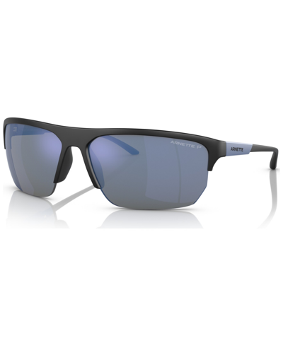 Arnette Unisex Polarized Sunglasses, An430868-zp In Matte Black