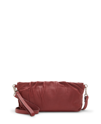 Lucky Brand Women's Lizz Zipper Clutch Handbag In Burgundy