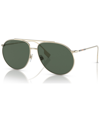 Burberry Alice Dark Green Browline Ladies Sunglasses Be3138 110971 61 In Green