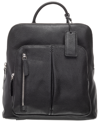 MANCINI WOMEN'S PEBBLED BRIGETTE BACKPACK