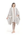 CHARTER CLUB COZY PLUSH WRAP ROBE THROW, 50" X 70", CREATED FOR MACY'S