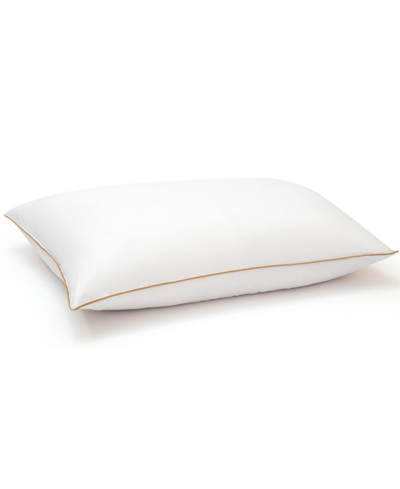 Cheer Collection Feather Down Filled Pillow, Standard In White